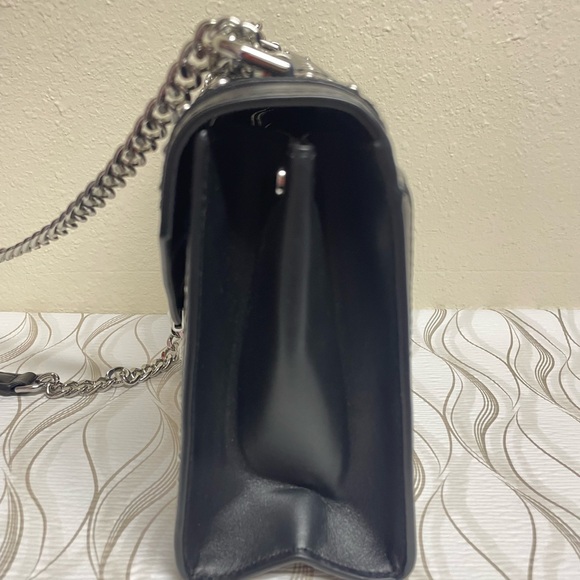 Michael Kors Black and Silver Studded and Grommeted Handbag - Picture 7 of 12